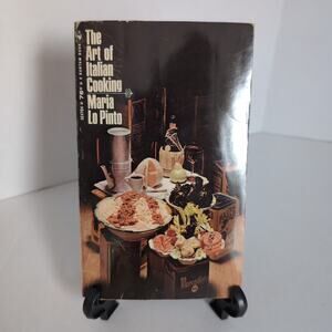 The Art of Italian Cooking Maria Lo Pinto Paperback Cookbook 1969 Printing